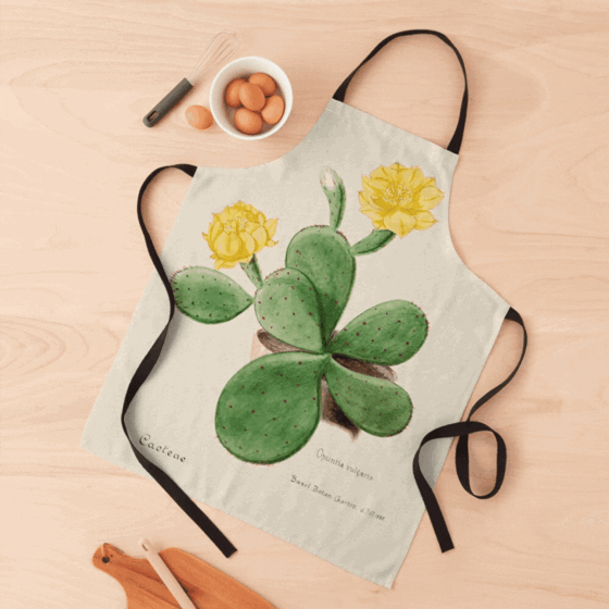 NEW DESIGN: Vintage Opuntia vulgaris botanical print from Familie Der Cacteen (1893-1905) Products from Douglas E. Welch Design and Photography [Shopping & Gifts]