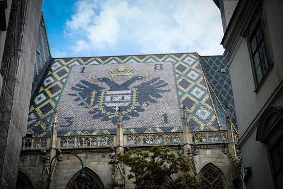 Vienna Architecture – Tiled Roof [Photography]