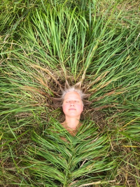 Garments of Grass and Flowers by Jeanne Simmons Fuse Bodies to the Landscape — Colossal