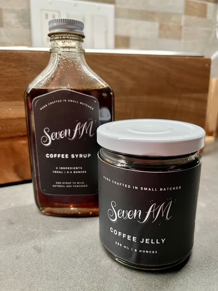 Seven AM Coffee Products – Coffee Syrup and Coffee Jelly – Unique and Tasty!