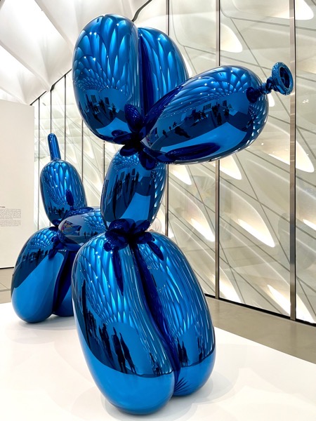 A Trip to The Broad 2 - Koons Balloon Dog, Los Angeles, California  [Photography] 