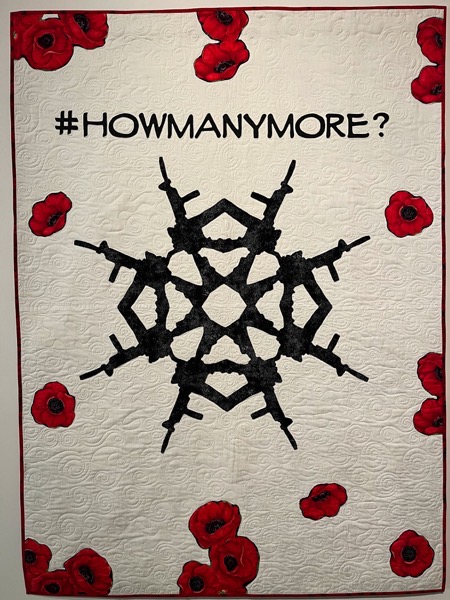 #howmanymore by Sylvia Hernández from “Fabric of a Nation: American Quilt Stories”, Skirball Cultural Center, Los Angeles, California  [Photography]