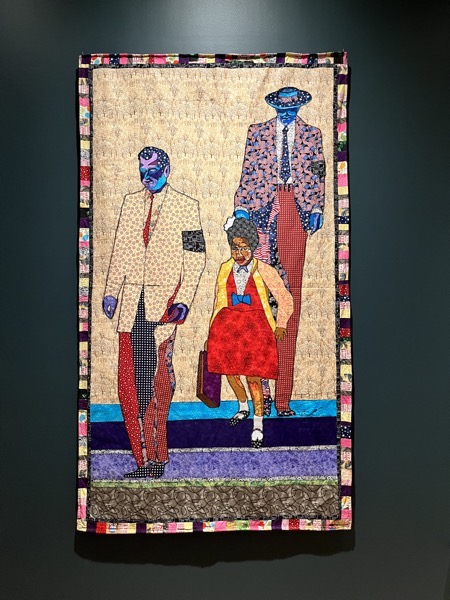 Ruby Bridges by Kisasi Ramsess from “Fabric of a Nation: American Quilt Stories”, Skirball Cultural Center, Los Angeles, California