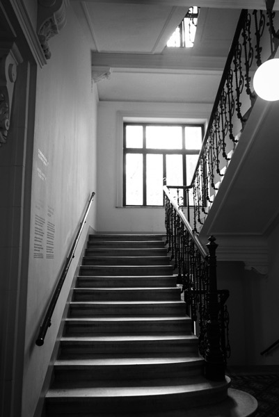 Up the stairs to Dr. Freud’s Office, Freud Museum, Vienna, Austria  [Photography]
