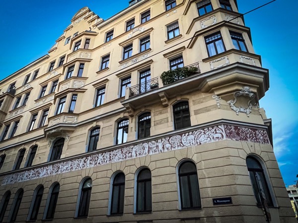 Bas Relief, Vienna Architecture 64, Vienna, Austria  [Photography]