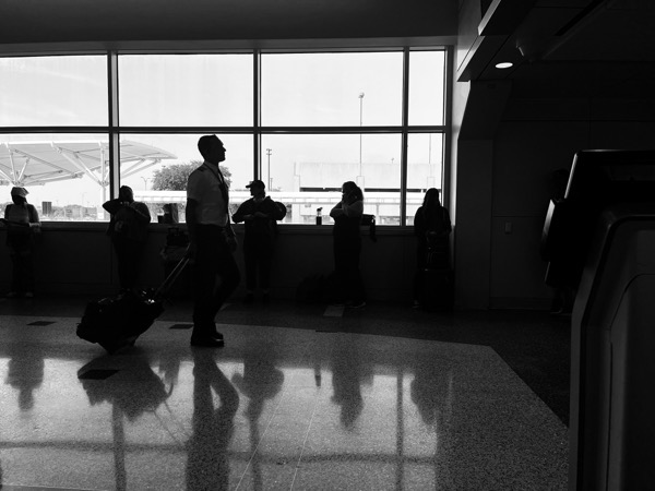 Airport Silhouette, DFW, Texas  [Photography]