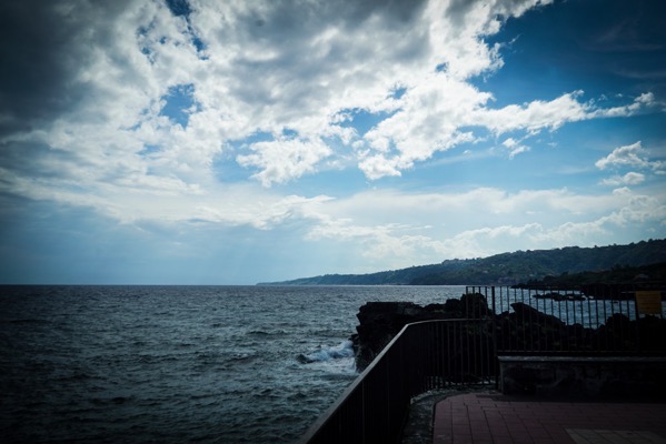 Coast View from Stazzo Harbor 22, Sicily  [Photography]