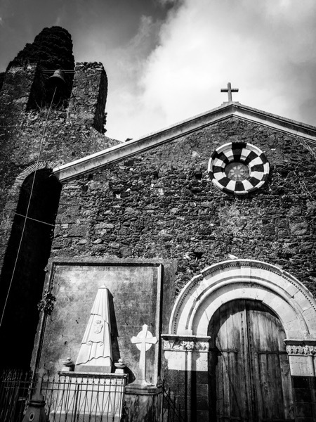 Cemetery Chapel, Mascalucia, Sicily, Italy  [Photography]