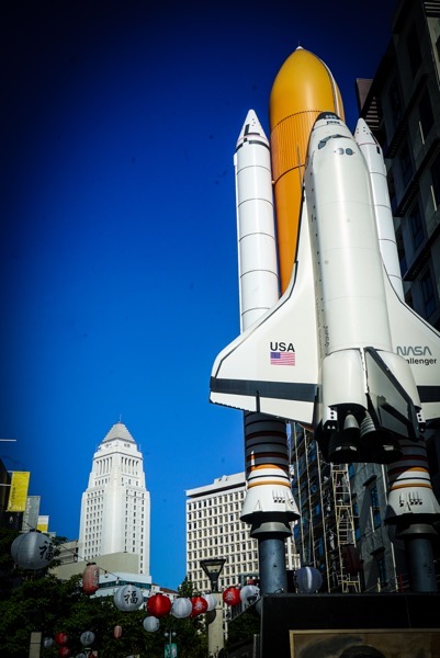 Astronaut Ellison S. Oniuzka Memorial – Little Tokyo, Los Angeles, California  [Photography]