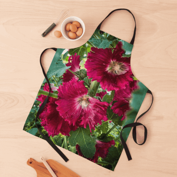 Hollyhock in Red Products [Shopping]