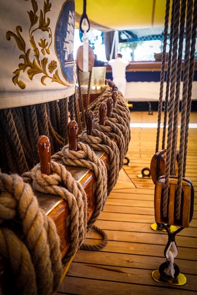 Halyards and Belaying Pins 6, The Amerigo Vespucci from Italy, Visits Los Angeles