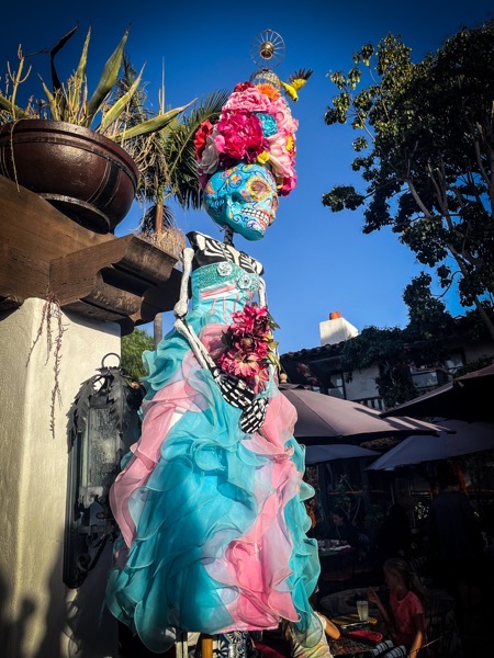 Dia De Los Muertos Decorations, Casa de Reyes, Old Town San Diego