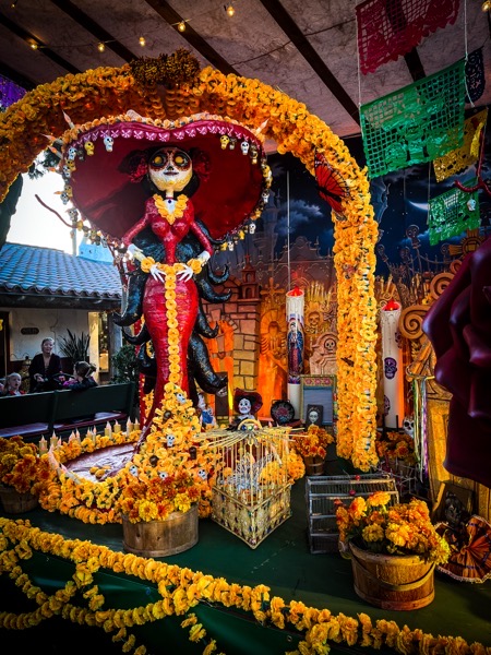 Dia De Los Muertos Decorations 2, Casa de Reyes, Old Town San Diego