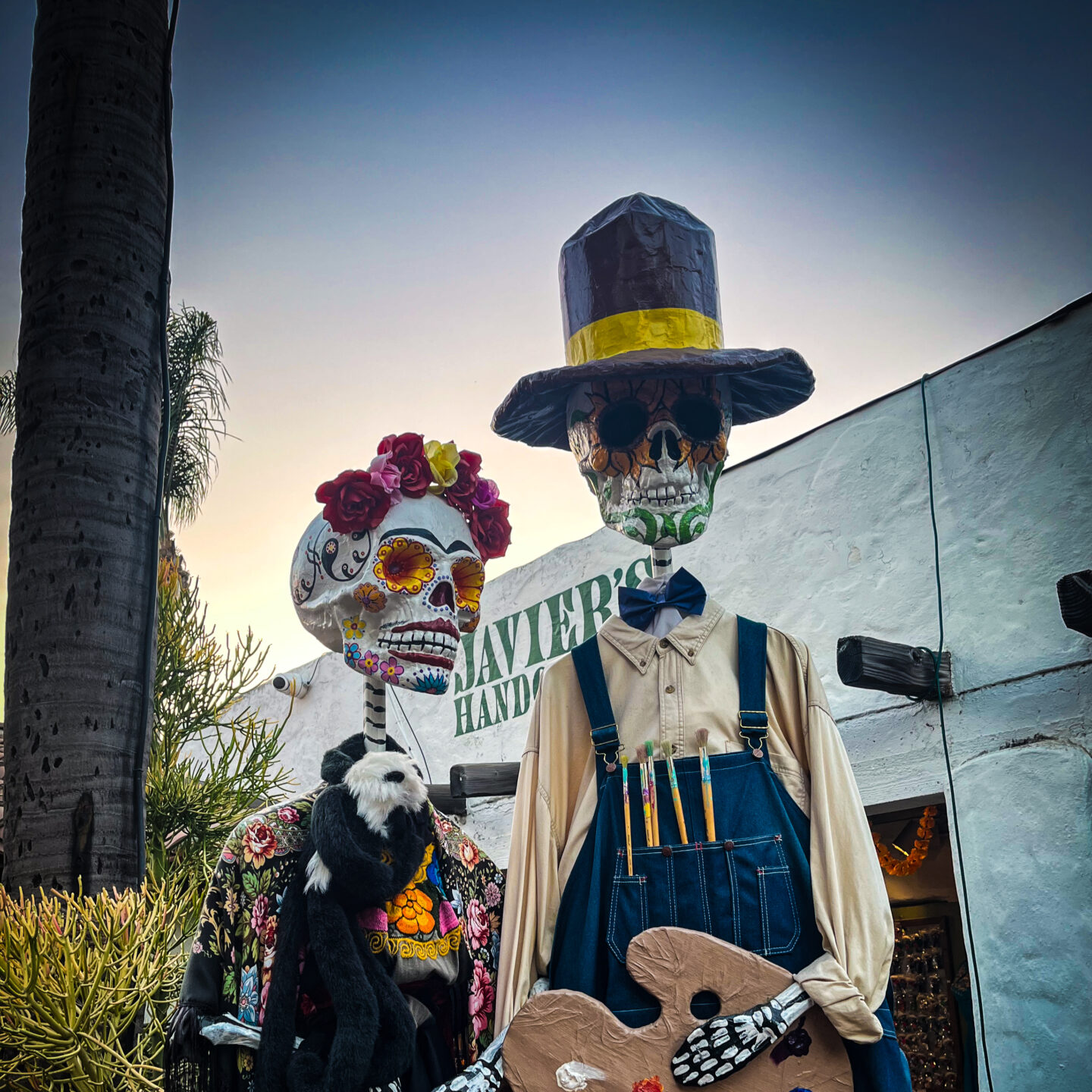 Dia De Los Muertos Decorations 3, Casa de Reyes, Old Town San Diego [Photography]