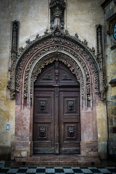 Doorway, Prague, Czechia 