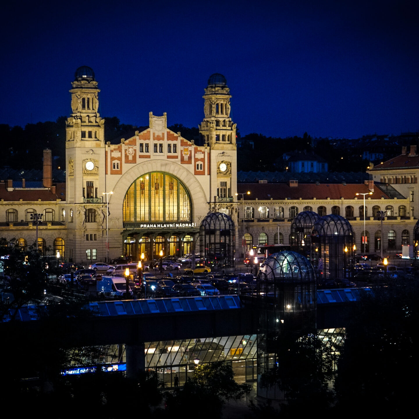 Main Station (Praha hlavní nádraží), Prague, Czechia [Photography]