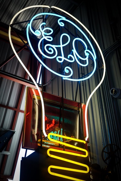 ELO Neon, Valley Relics Museum, Van Nuys, California 