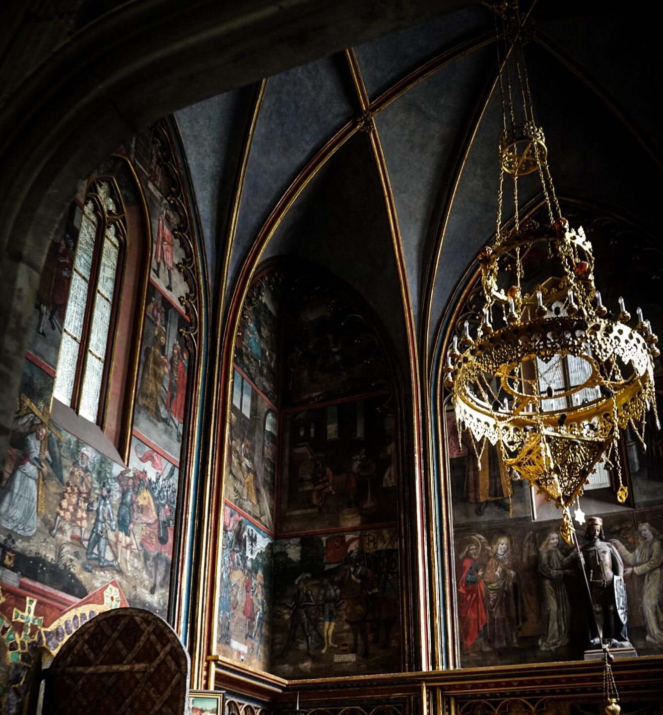 Saint Wenceslas Chapel, St. Vitus Cathedral, Prague Architecture 33, Prague, Czechia, Prague, Czechia [Photography]