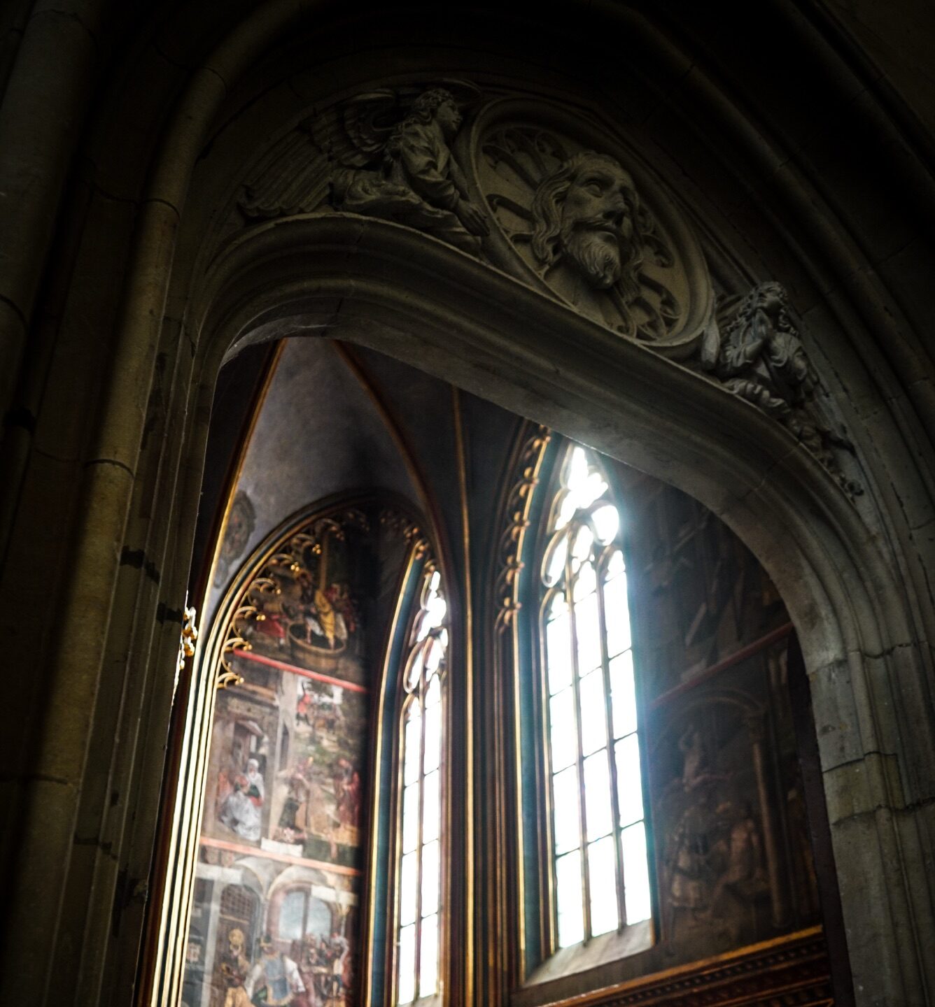 Saint Wenceslas Chapel, St. Vitus Cathedral, Prague Architecture 34, Prague, Czechia, Prague, Czechia [Photography]