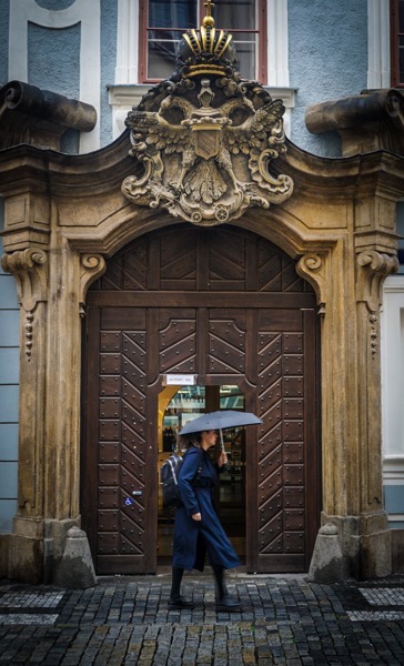 n the rain…, Architecture 15, Prague, Czechia