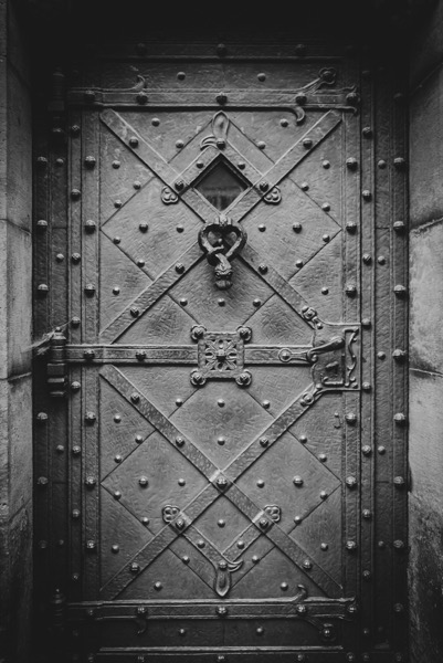 Door, St. Vitus Cathedral, Prague Architecture 25, Prague, Czechia (2 photos)