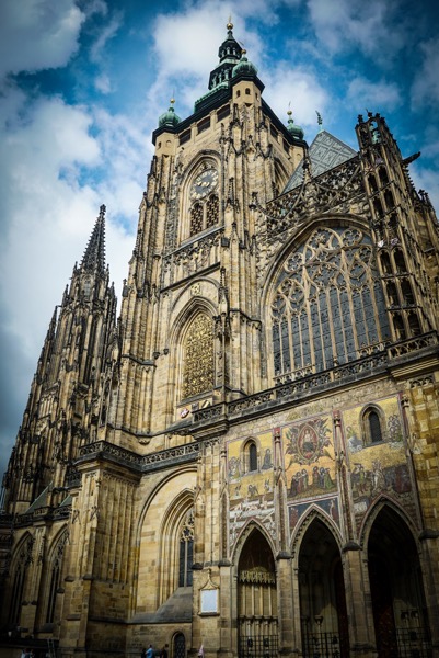 St. Vitus Cathedral, Prague Architecture 29, Prague, Czechia (2 photos) [Photography]