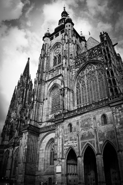 St. Vitus Cathedral, Prague Architecture 29, Prague, Czechia (2 photos) [Photography]