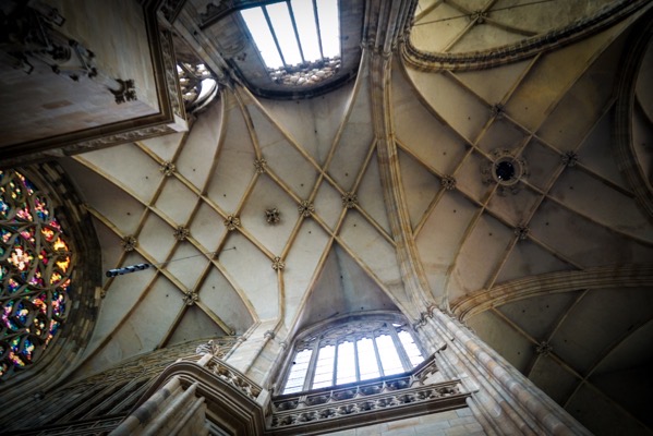 Roof Detail, St. Vitus Cathedral, Prague Architecture 32, Prague, Czechia