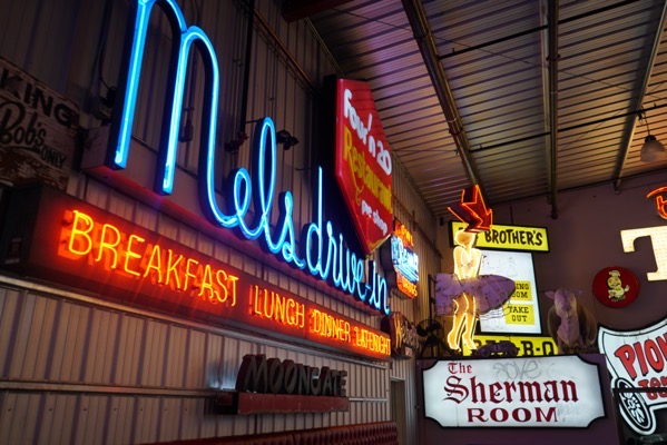 Mel’s and More, Signs, Valley Relics Museum, Van Nuys, California