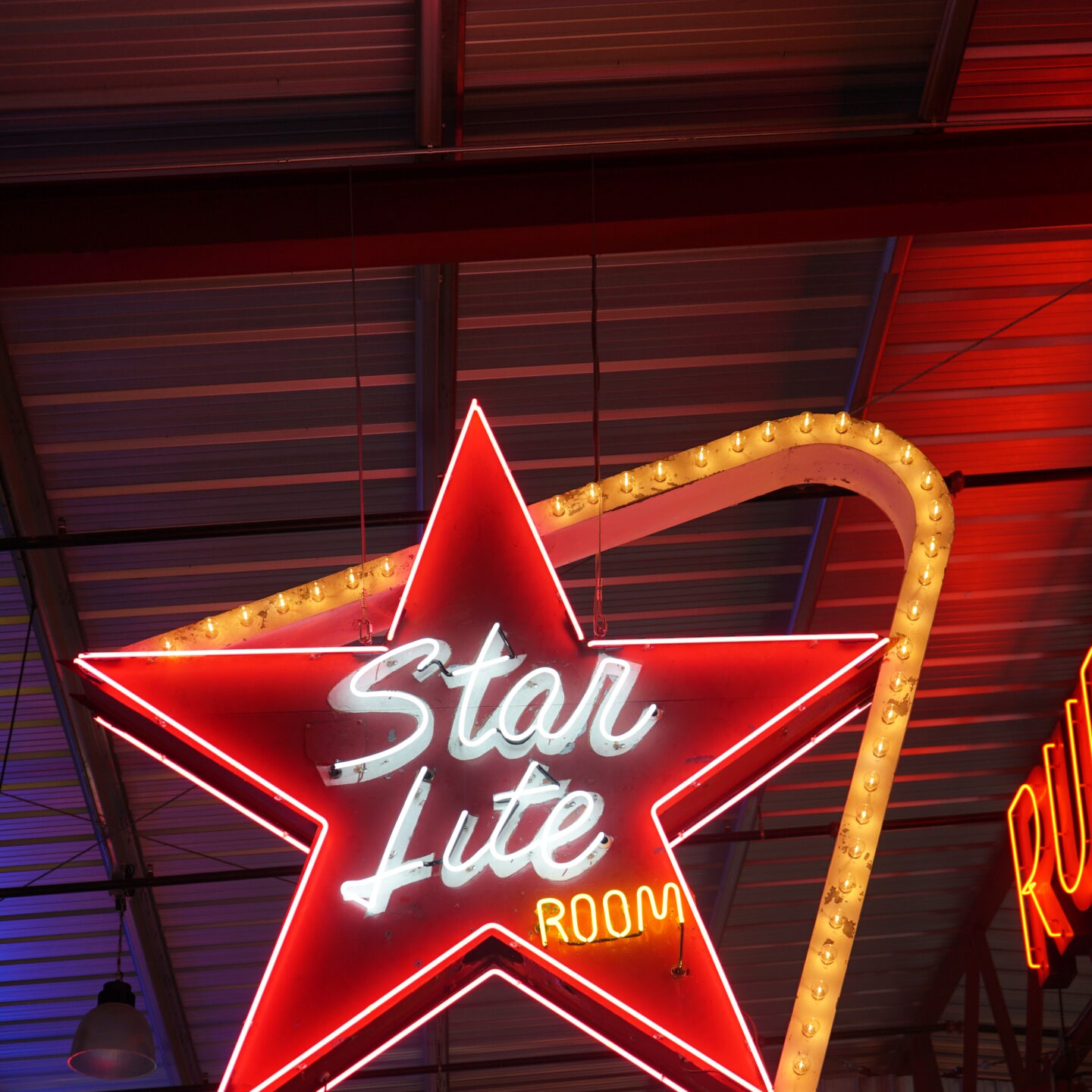 Star Lite Room Neon, Valley Relics Museum, Van Nuys, California [Photography] [Prints Available]