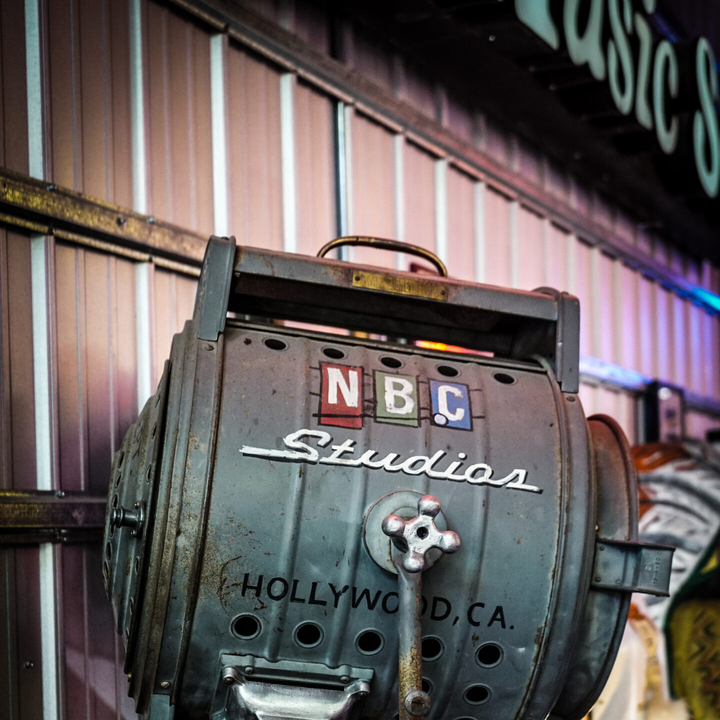 NBC Studio Light, Valley Relics Museum, Van Nuys, California [Photography]