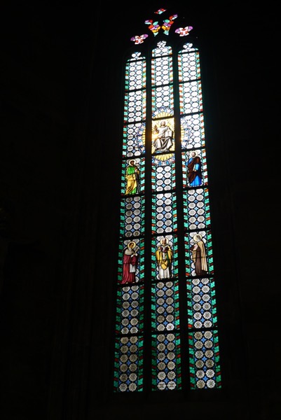 Stained Glass, St. Vitus Cathedral, Prague Architecture 36, Prague, Czechia