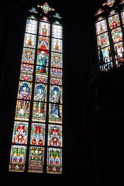 Stained Glass, St. Vitus Cathedral, Prague Architecture 39, Prague, Czechia [Photography]