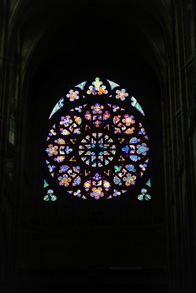 Stained Glass, St. Vitus Cathedral, Prague Architecture 43, Prague, Czechia 