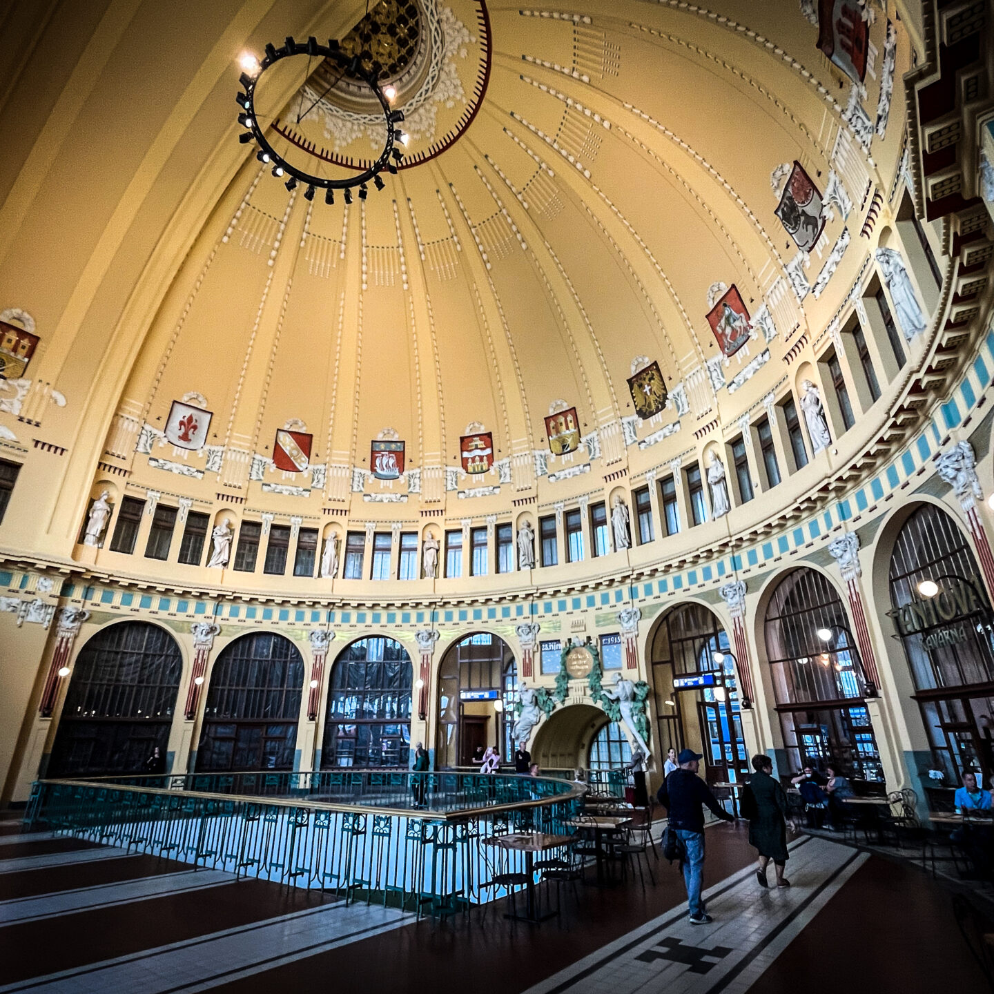 Prague Station’s Original Train Rotunda, Prague Architecture 55, Prague, Czechia  [Photography]