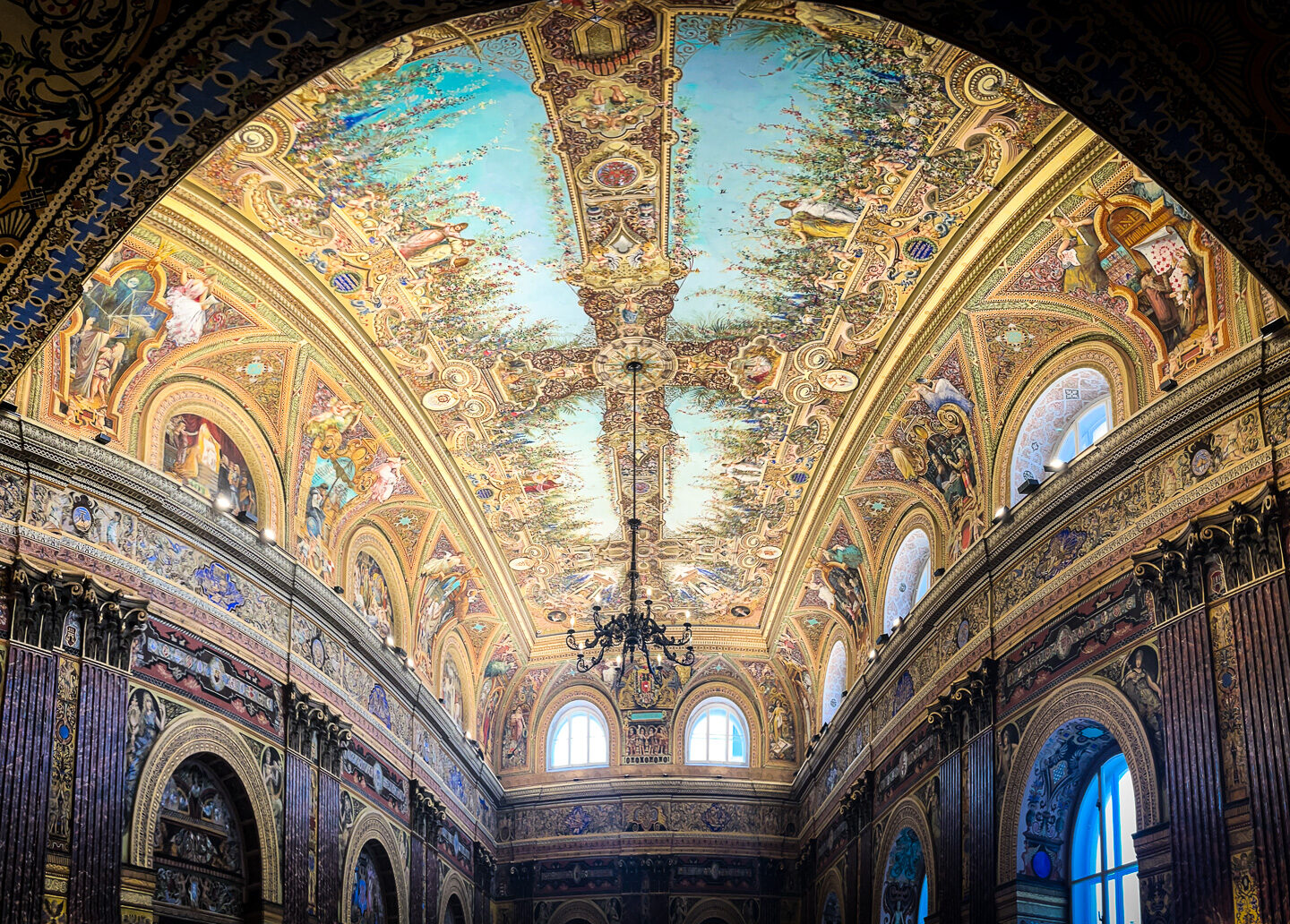 Ceremonial Fresco Hall – Comenium Olomouc (Slavnostní freskový sál – Komenium Olomouc) 01, Olomouc, Czechia [Photography]