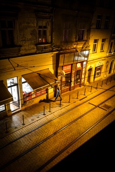 Olomouc Nighttime Street Scene 13, Olomouc, Czechia