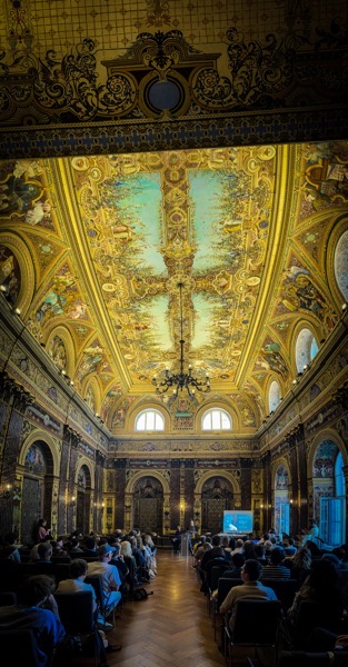 Ceremonial Fresco Hall - Comenium Olomouc (Slavnostní freskový sál - Komenium Olomouc) 02, Olomouc, Czechia [Photography]