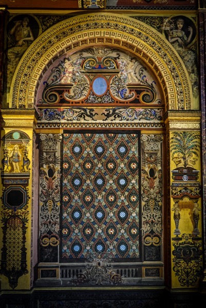 Wall Designs – Ceremonial Fresco Hall - Comenium Olomouc (Slavnostní freskový sál - Komenium Olomouc) 03, Olomouc, Czechia