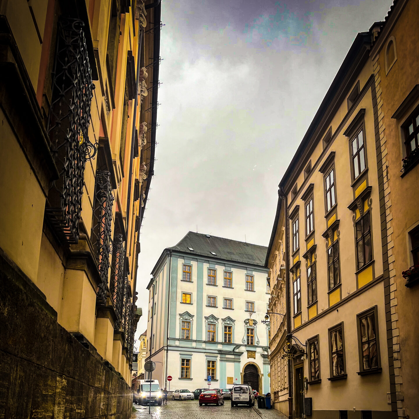 A Rainy Day in Olomouc Street Scene 14, Olomouc, Czechia [Photography]