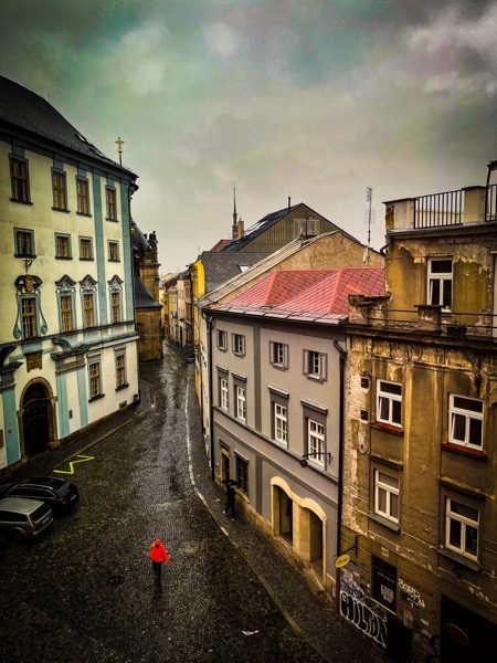 A Rainy Day in Olomouc Street Scene 15, Olomouc, Czechia [Photography]