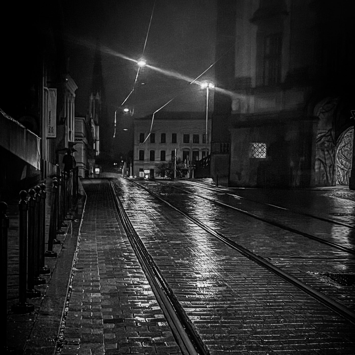 A Rainy Night in Olomouc Street Scene 25, Olomouc, Czechia [Photography]