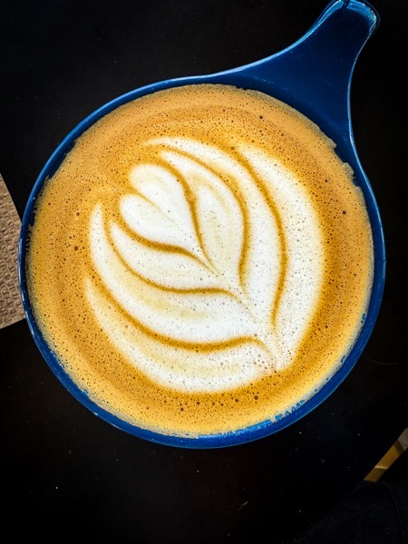 Latte Art, Laidrey Coffee Roasters, Encino, California