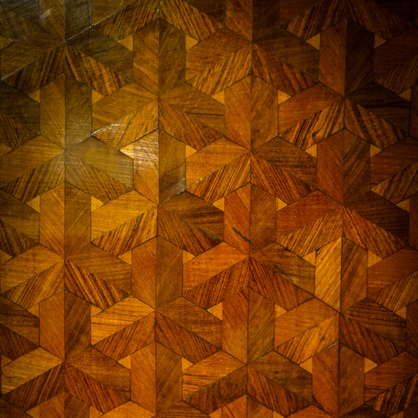 Parquet Floor, Palazzo Biscari 11, Catania, Sicily, Italy [Photography]