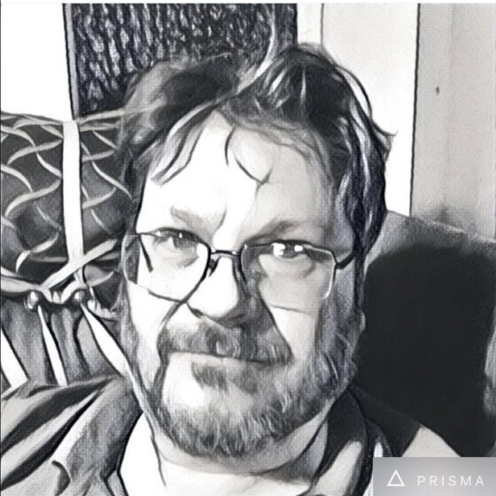 Self-portrait via #Prisma #selfie #artistic #charcoal via Instagram [Photo]