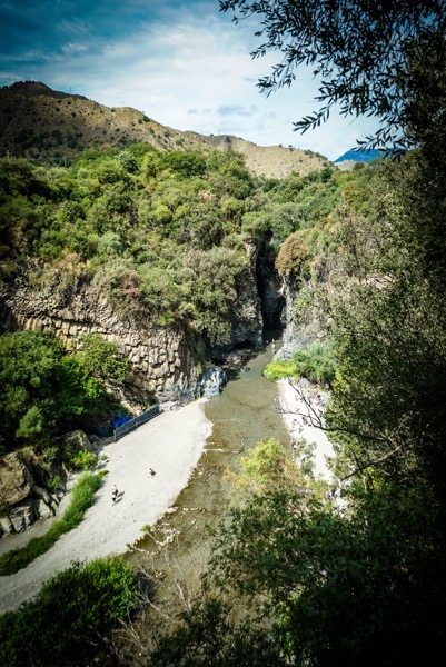 Alcantara Gorge, Francavilla di Sicilia, Sicily, Italy [Photography]