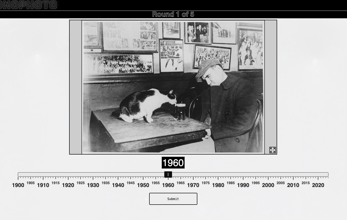 Chronophoto: A Gasme to Guess the date of the photos [Shared]