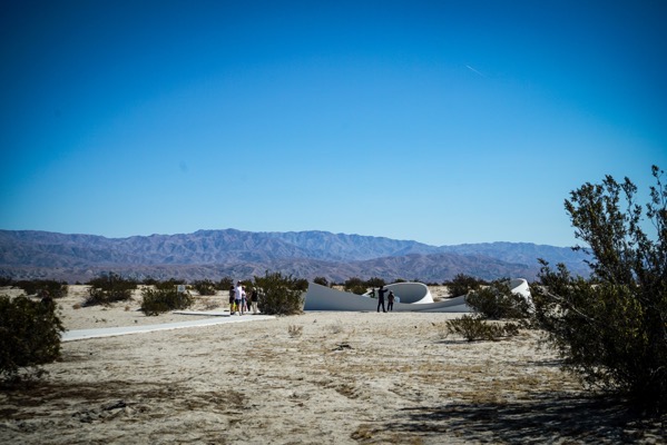 Truth Arrives in Slanted Beams by Sarah Meyohas, Desert X 2025, Coachella Valley, California  [Photography]
