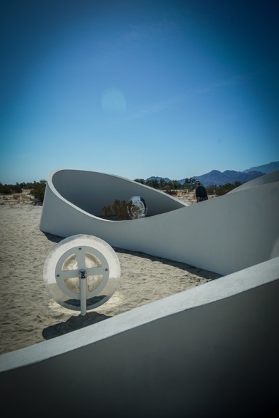 Truth Arrives in Slanted Beams by Sarah Meyohas 2, Desert X 2025, Coachella Valley, California  [Photography]