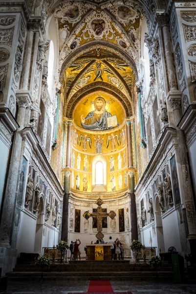 Interior, Diocesi di Cefalù, Cefalù, Sicily, Italy [Photography]